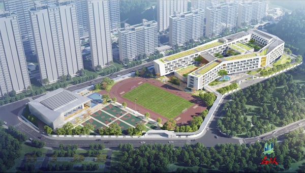 广东番禺中学长隆学校示意图